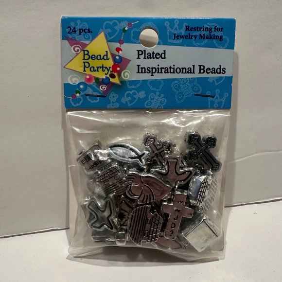 Bead Party Inspirational Beads. Pack of 24 pieces - Picture 2 of 4